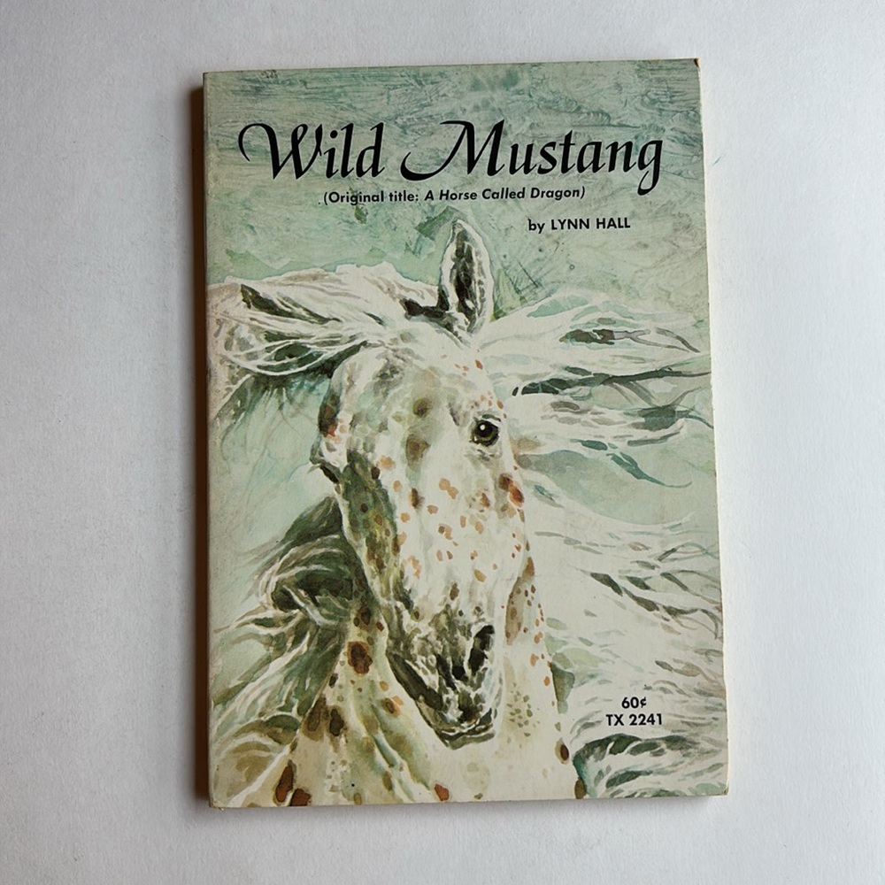 Vintage Wild Mustang Paperback Book by Lynn Hall